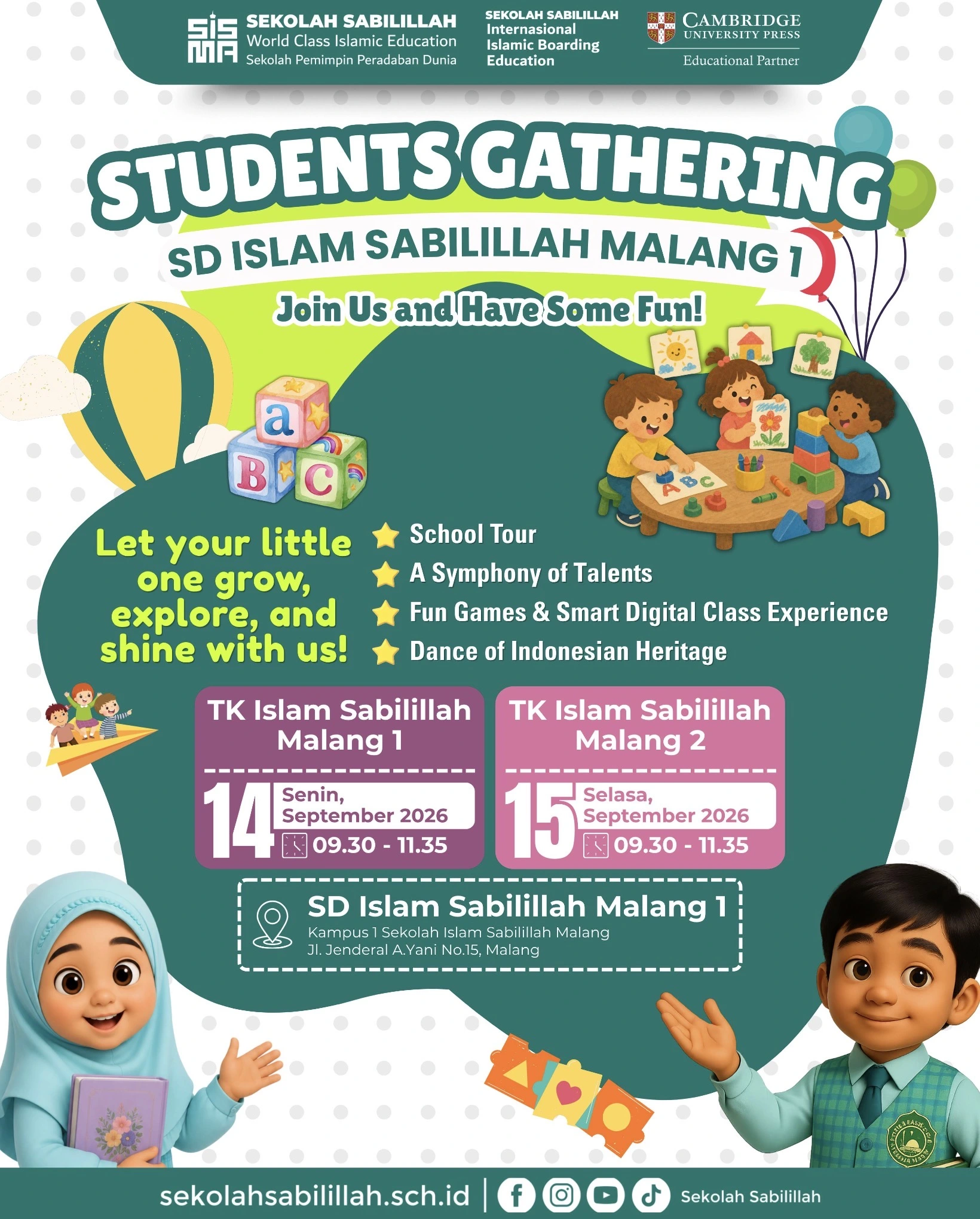 Agenda: Trial Class SDIS 1 2026