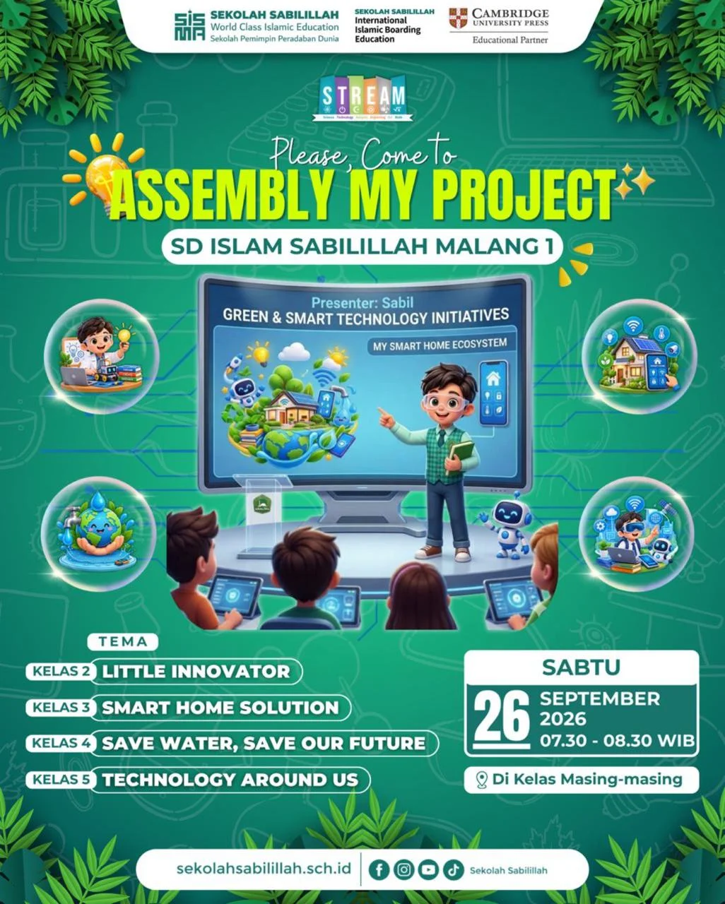 Agenda: Assembly My Project SD Islam Sabilillah Malang 1