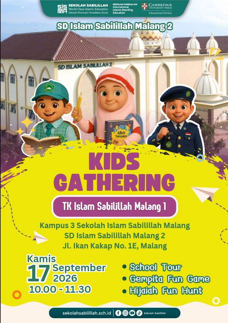 Agenda: Kids Gathering TK Islam Sabilillah Malang 1