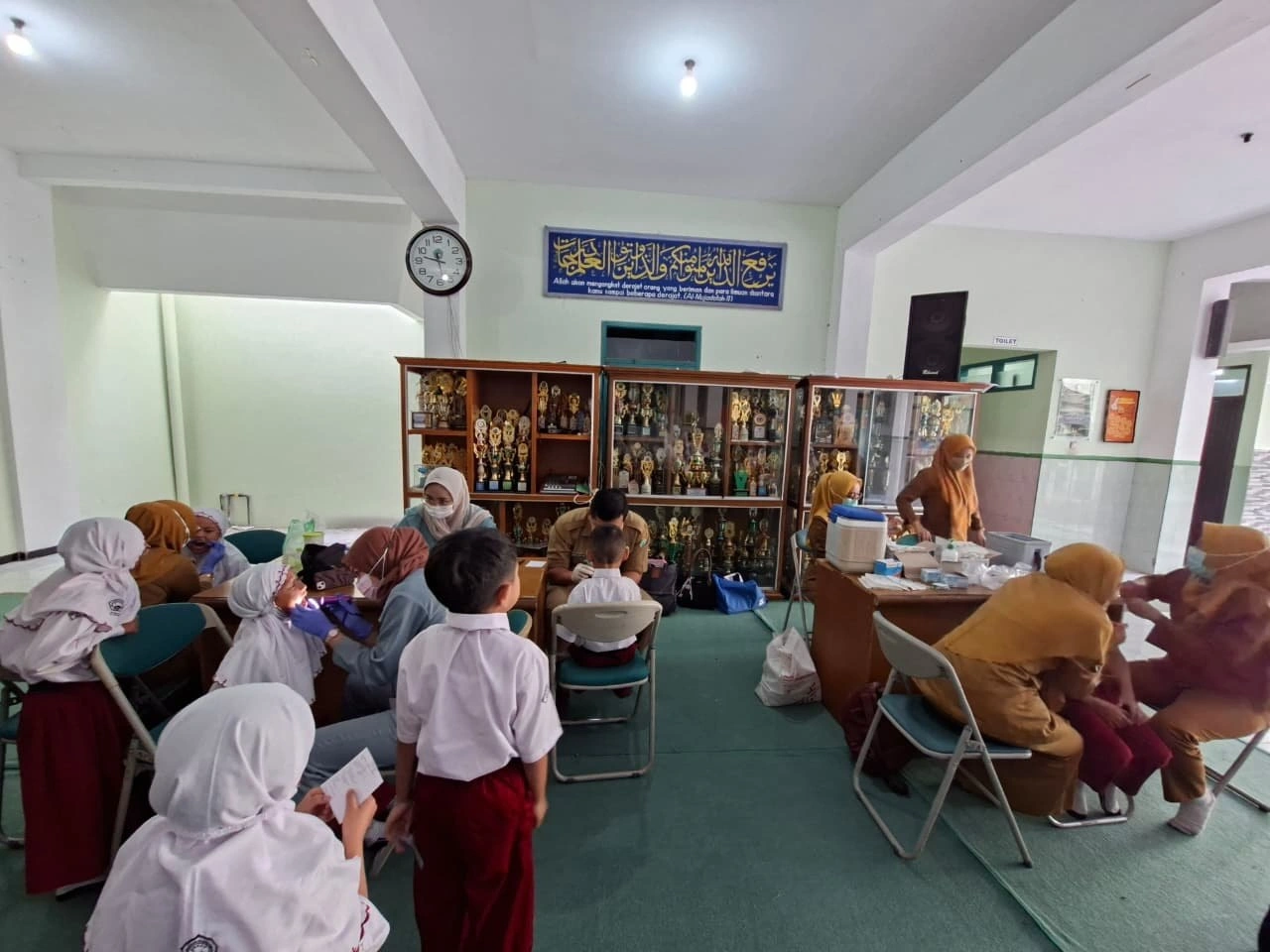Wujudkan Generasi Sehat, SD Islam Sabilillah Malang 1 Gelar BIAS Bersama Puskesmas Cisadea