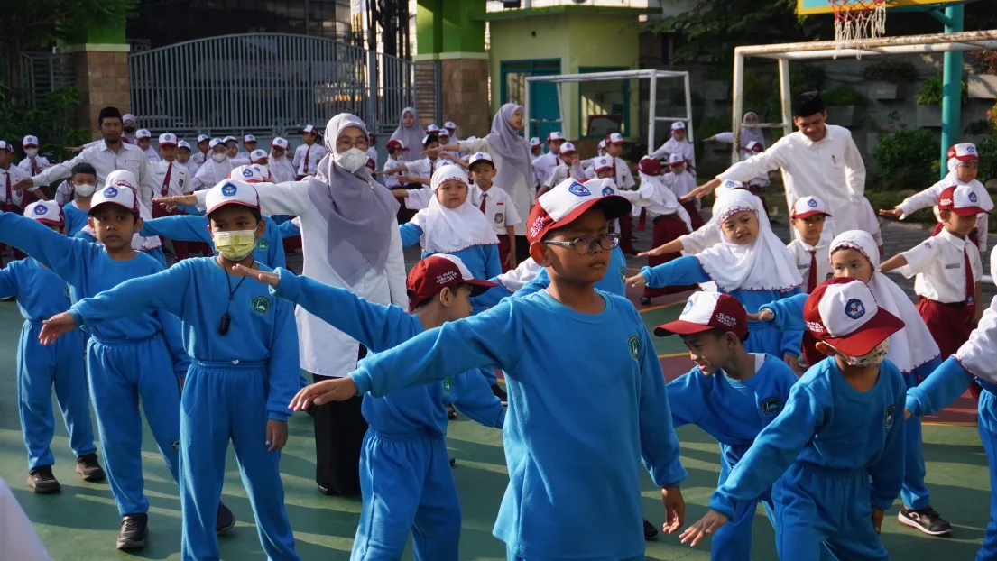 Berita: Senam Pagi Jadi Kebiasaan, SD Islam Sabilillah Malang 1 Tanamkan Gaya Hidup Sehat Sejak Dini