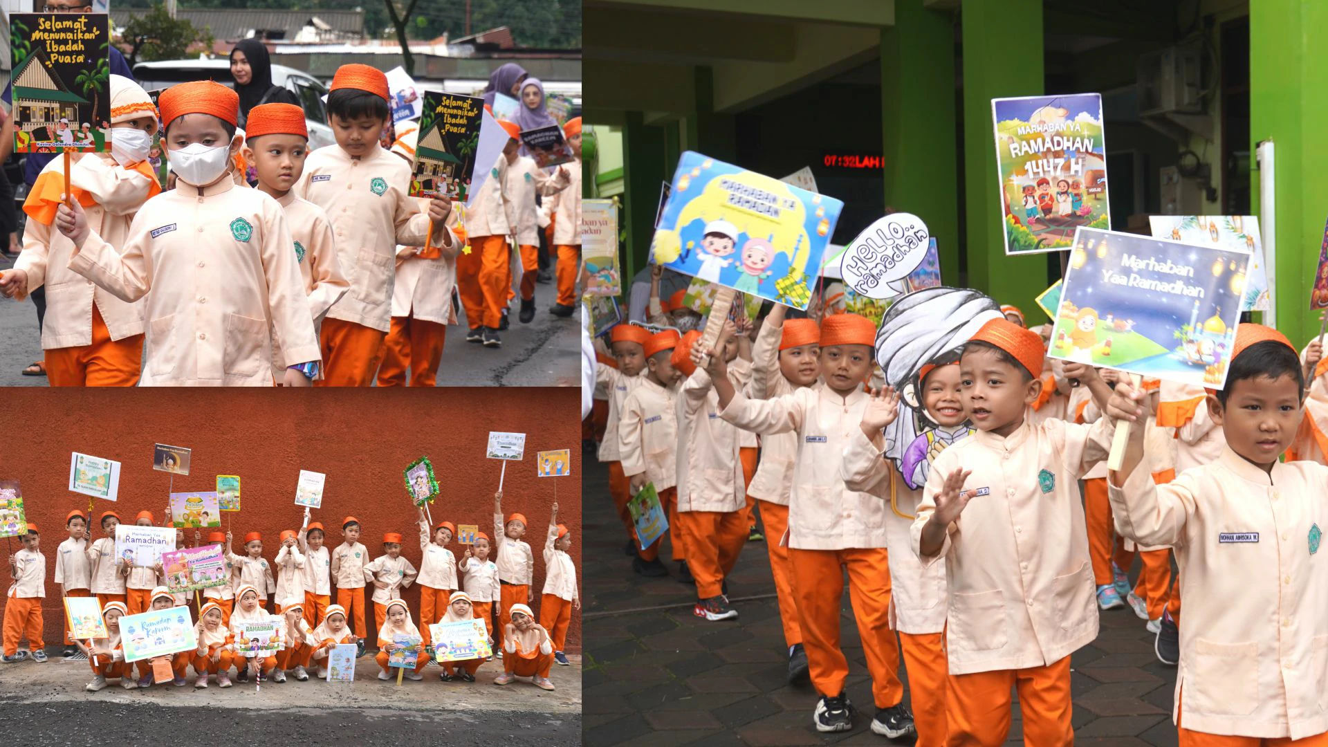Berita: Pesan Cinta dari Santri Kecil: Kemeriahan Kirab Ramadan TK Islam Sabilillah Malang 1
